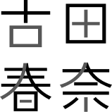 古田春奈のポートフォリオサイト